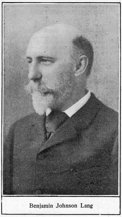 Benjamin Johnson Lang