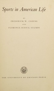 Frederick W. Cozens