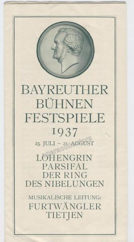 Bayreuther Bühnenfestspiele Verwaltun